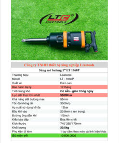 Súng bắn ốc khí nén LT - 1060P Máy tháo bulong khí nén lực mạnh, đa dụng