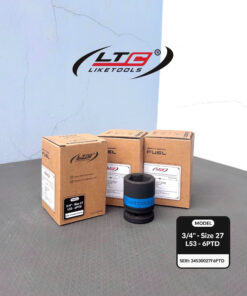 ĐẦU KHẨU TUÝP LTC LIKETOOLS  3/4'' - SIZE 27 - L53 - 6PTD ( SERI 34530027F6PTD )