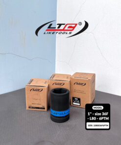 ĐẦU KHẨU TUÝP LTC LIKETOOLS  1'' - SIZE 36 - L80 - 6PTM ( SERI 1080036F6PTM )