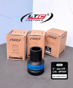 ĐẦU KHẨU TUÝP LTC LIKETOOLS  1'' - SIZE 17 - L76 - 4PTM ( SERI 1080017F4TMT )